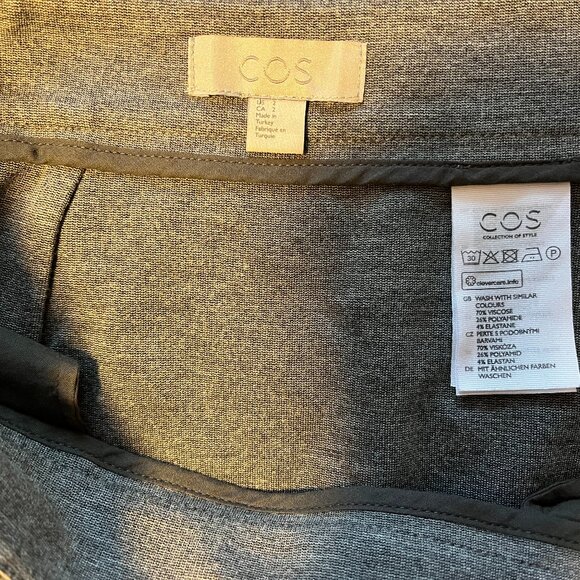 COS grey midi skirt - Picture 4 of 6